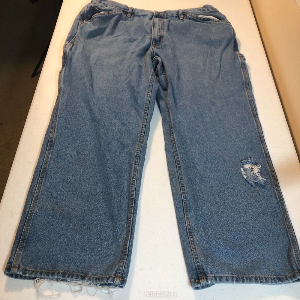 Schmidt Workwear Mens Carpenter Jeans 44x30 (Fit 43x29) Utility Construction